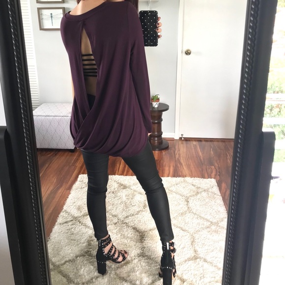 🔸 BOGO • Last 1 • Perry Soft Tulip Back LS Tunic - Picture 4 of 5