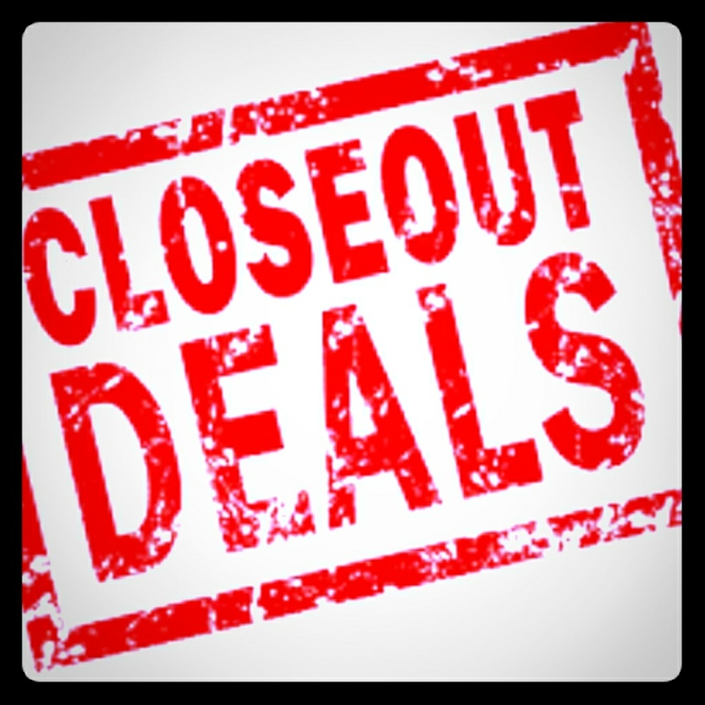 Blowout sale