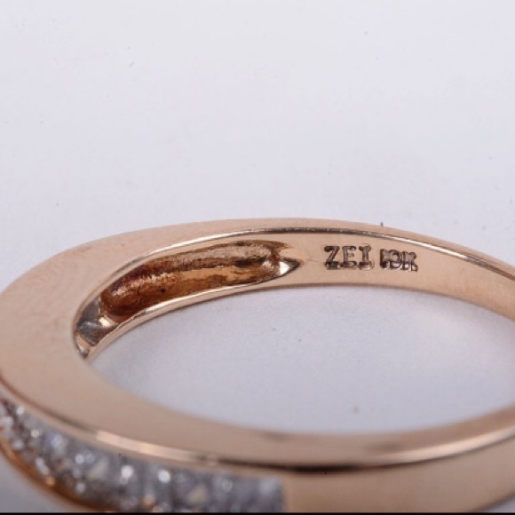 ZEI Jewelry K Yellow Gold 075ctw Diamond Ring Poshmark