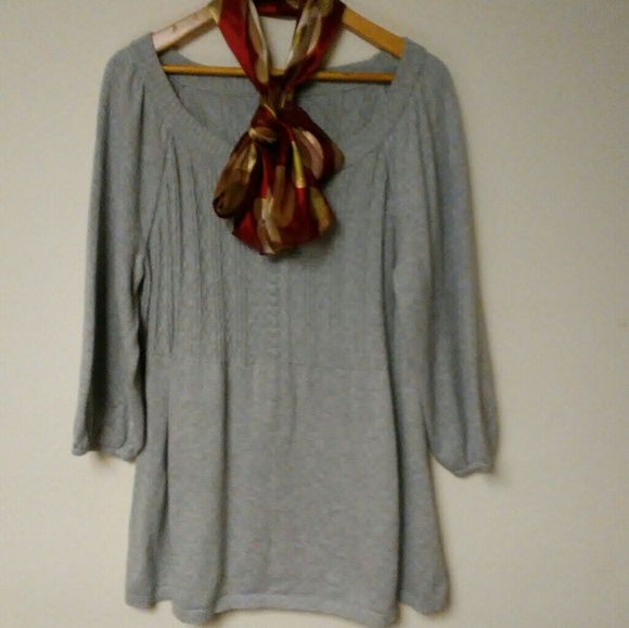 Venezia cable front knit top - Picture 1 of 3