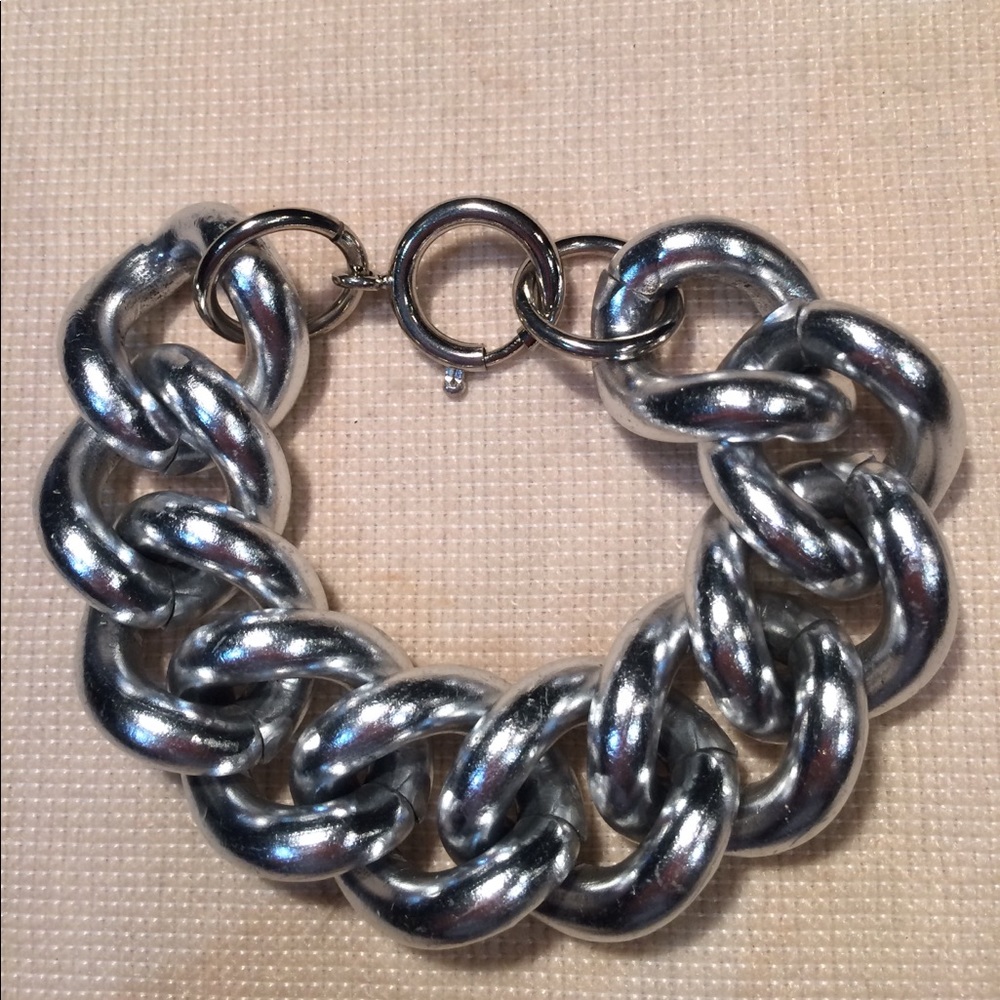 7 inch silver bracelet