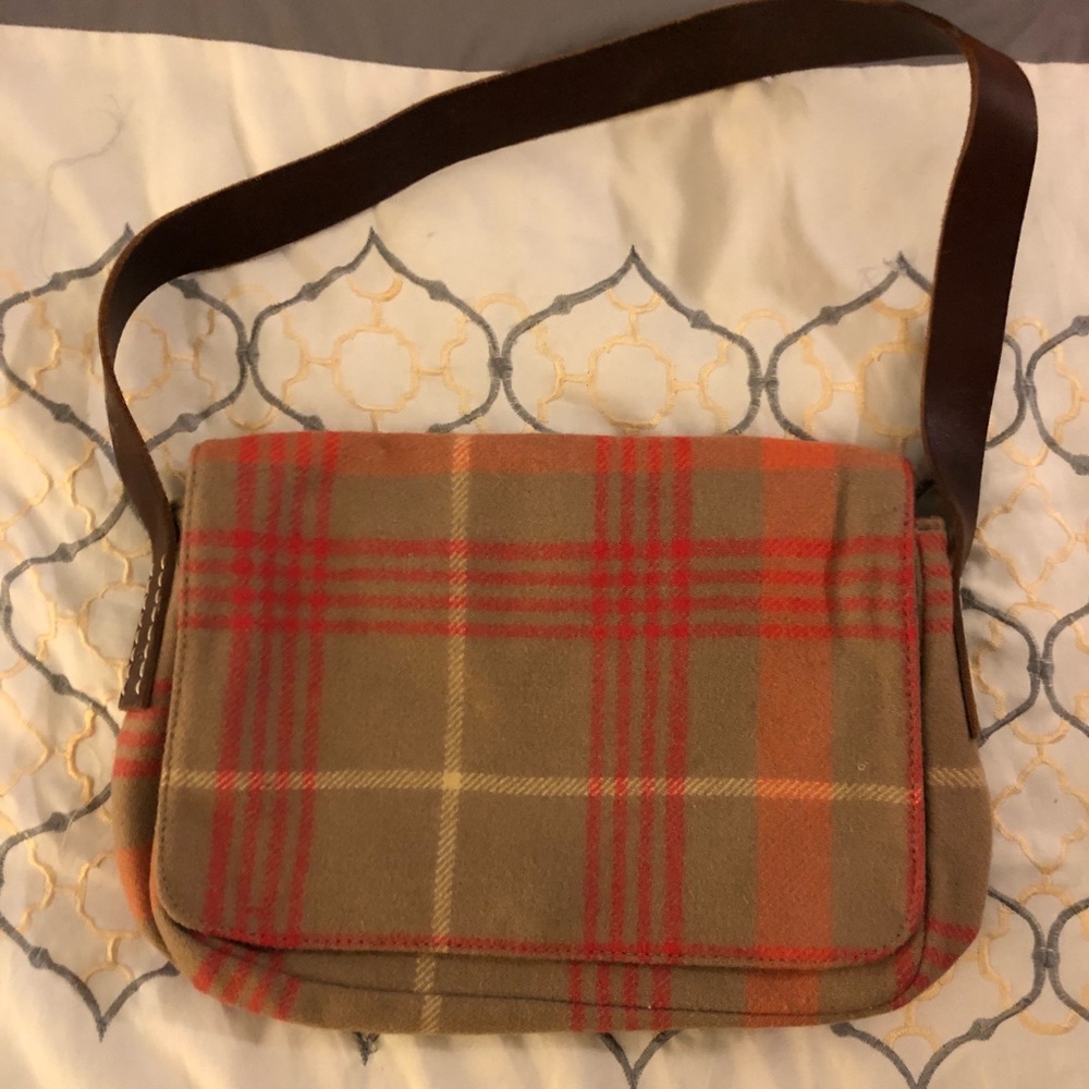 American Eagle Plaid Shoulder Bag