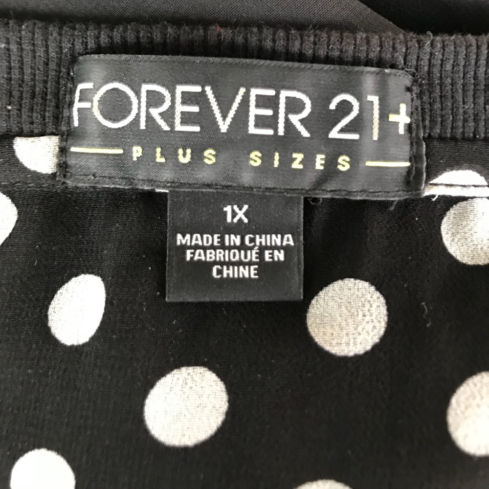 Forever 21 polka dot blouse. FINAL PRICE_3