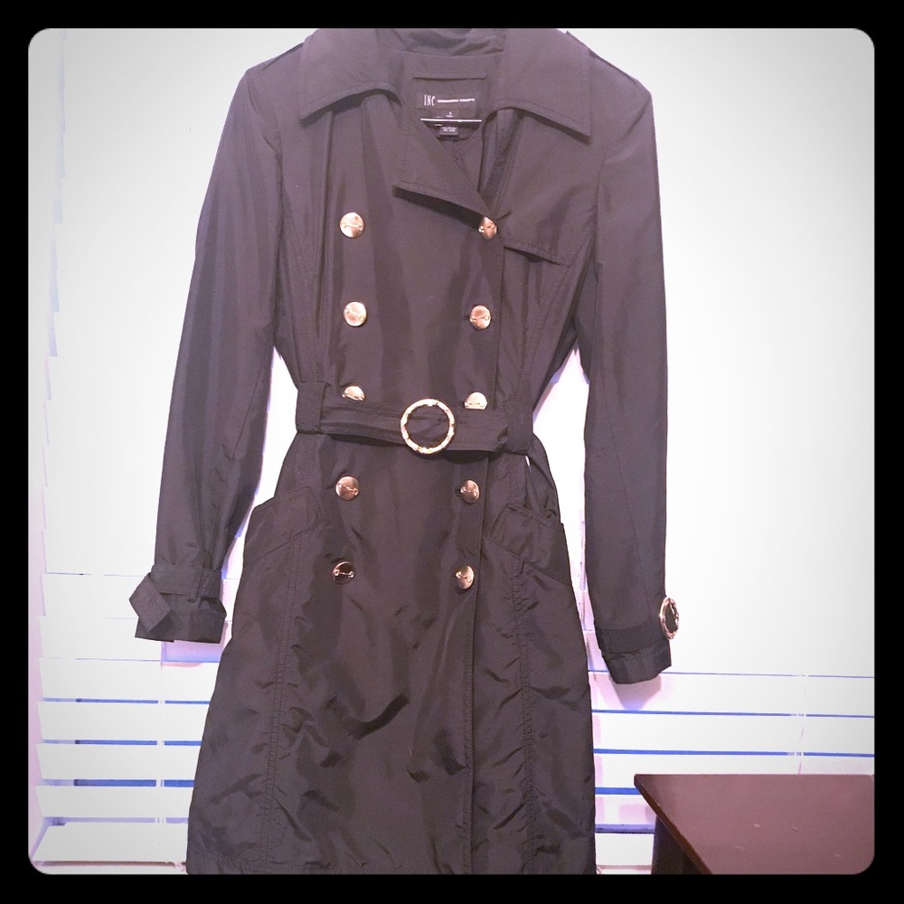 INC Lightweight Rain trench coat