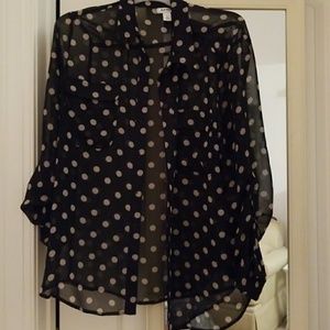 Polka Dot Blouse