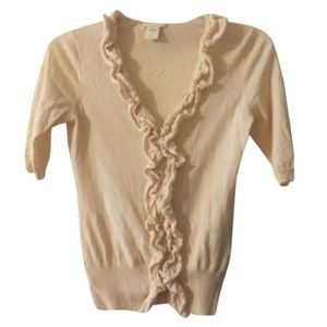 cashmere V-neck sweater