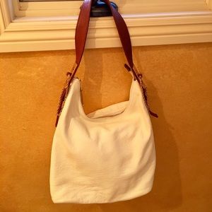 Tory Burch Leather Hobo Bag