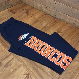 NFL TEAM APPAREL BRONCOS LOUNGE PANTS DISCOUNTED