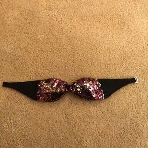 Sparkly Victoria's Secret Swim Top