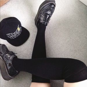 TUK mondo leather creepers