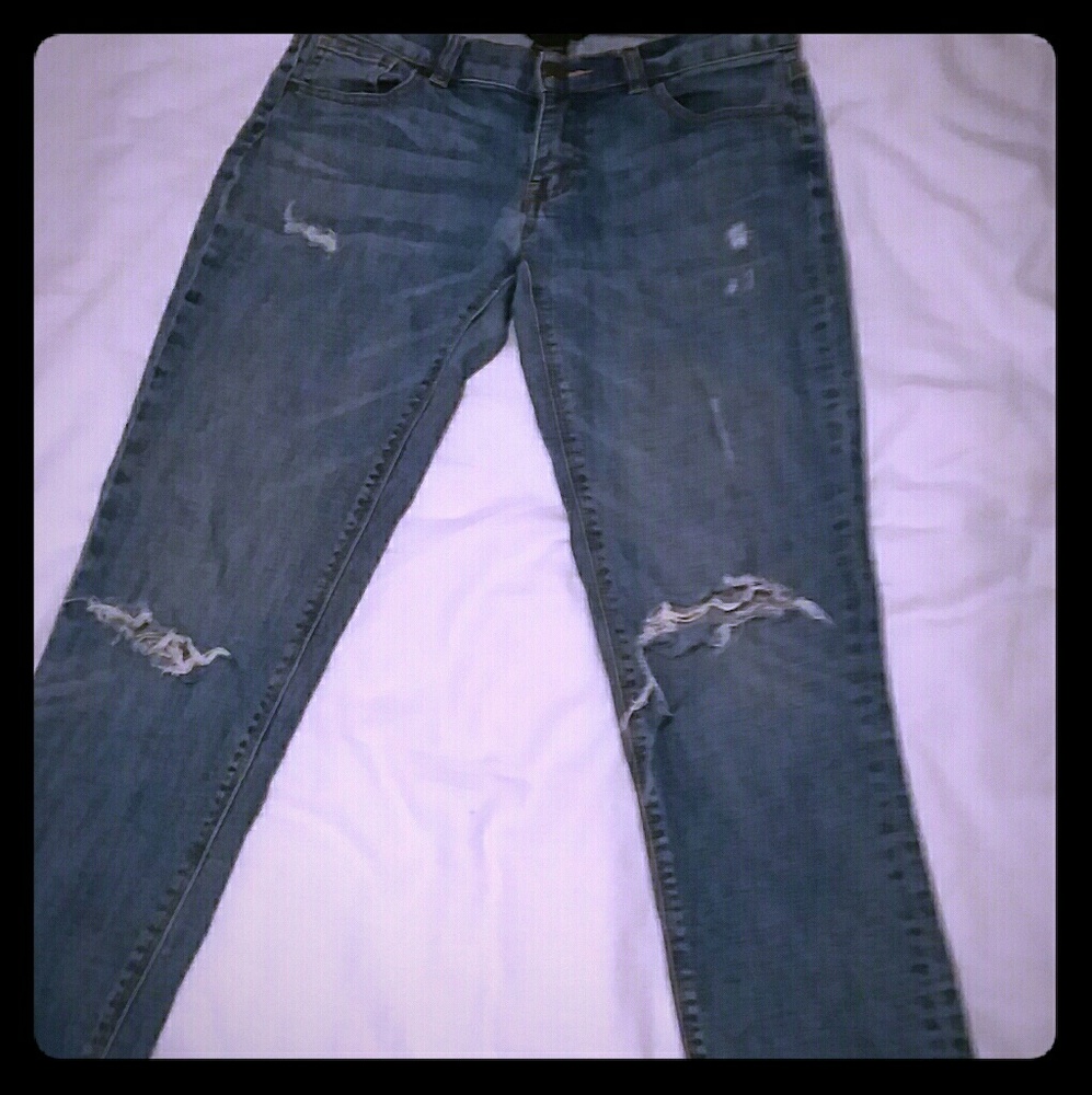 ripped jeans