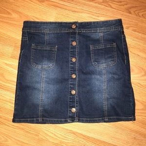Jean skirt