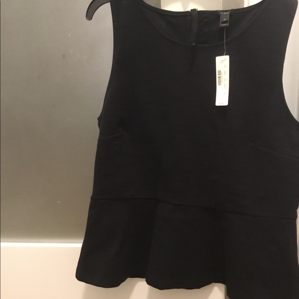J. Crew peplum style top