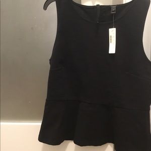 J. Crew peplum style top