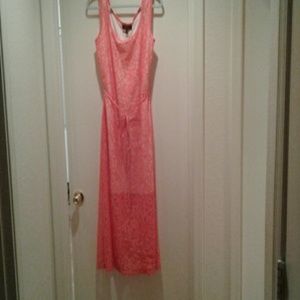 Reduced! Orange lace maxi dress ADITI Infinity