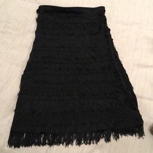 NWOT Express fringe dress