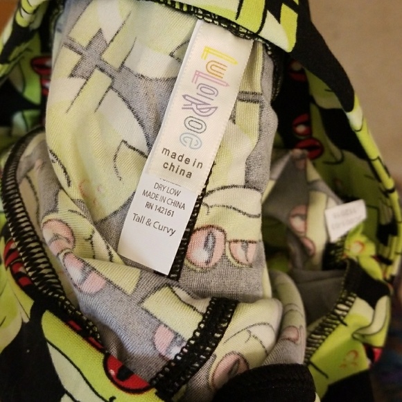 Lularoe Tall &Curvy Leggings BNWOT - Picture 3 of 3