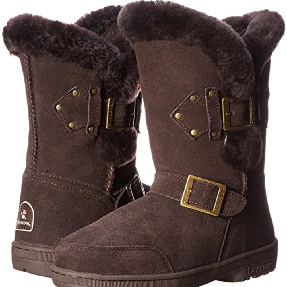 Bearpaw Madeline Genuine Suede NIB