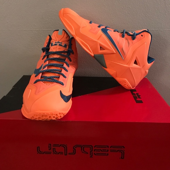 nike lebron 11 Orange
