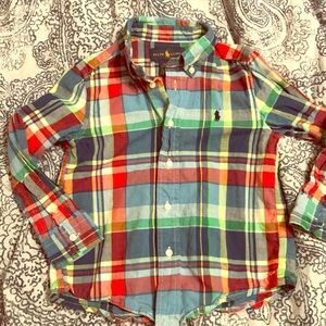 Boys Ralph Lauren button down shirt