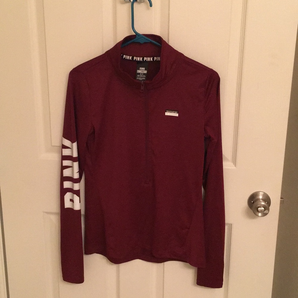 PINK Ultimate Jacket in Maroon