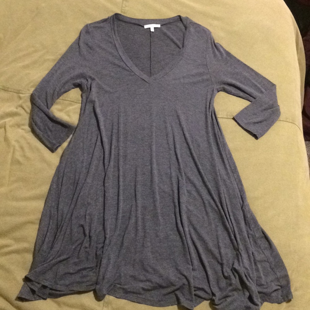 Gray Winter Dress