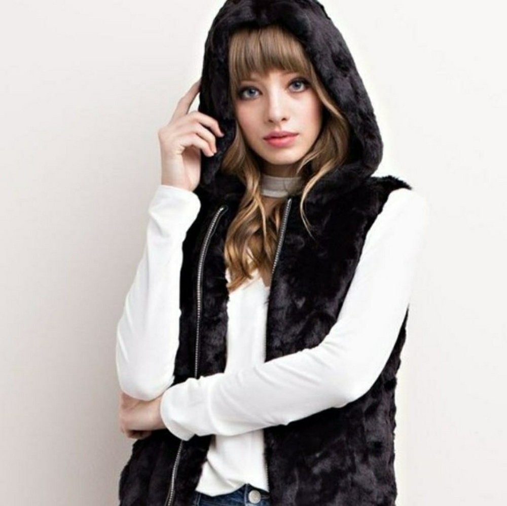 Faux Fur Vest