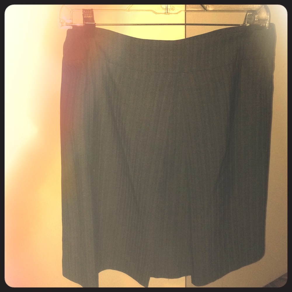 Jey cole man classic grey pinstripe, wool skirt