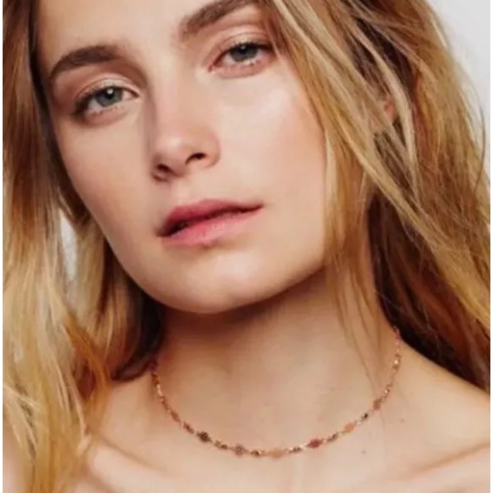 Free people flower bomb choker $78 NWT
