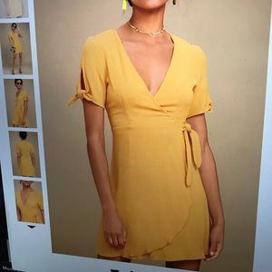 My philosophy golden yellow (mustard) dress