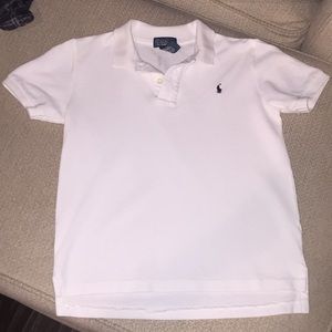 Ralph Lauren White Polo Size 7