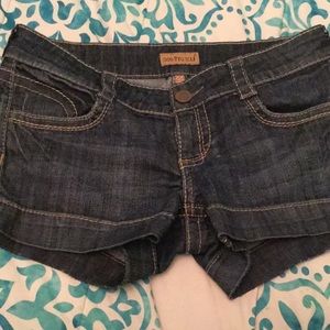 See thru soul- jean shorts