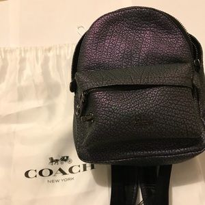 Coach Dark Hologram small Backpack