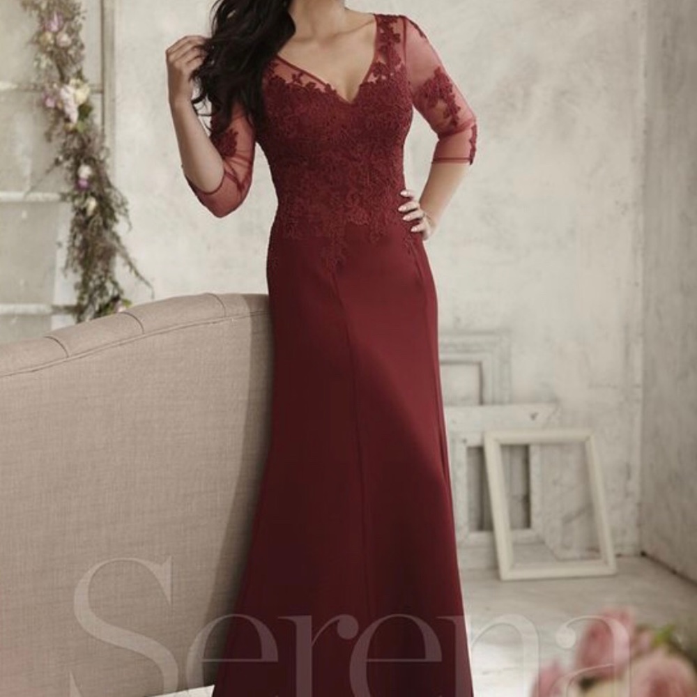 Red serena Dress