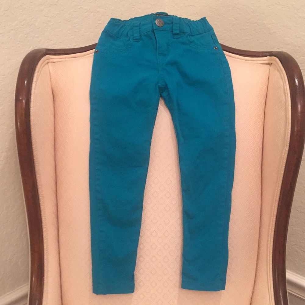 Colored jeans for girls.