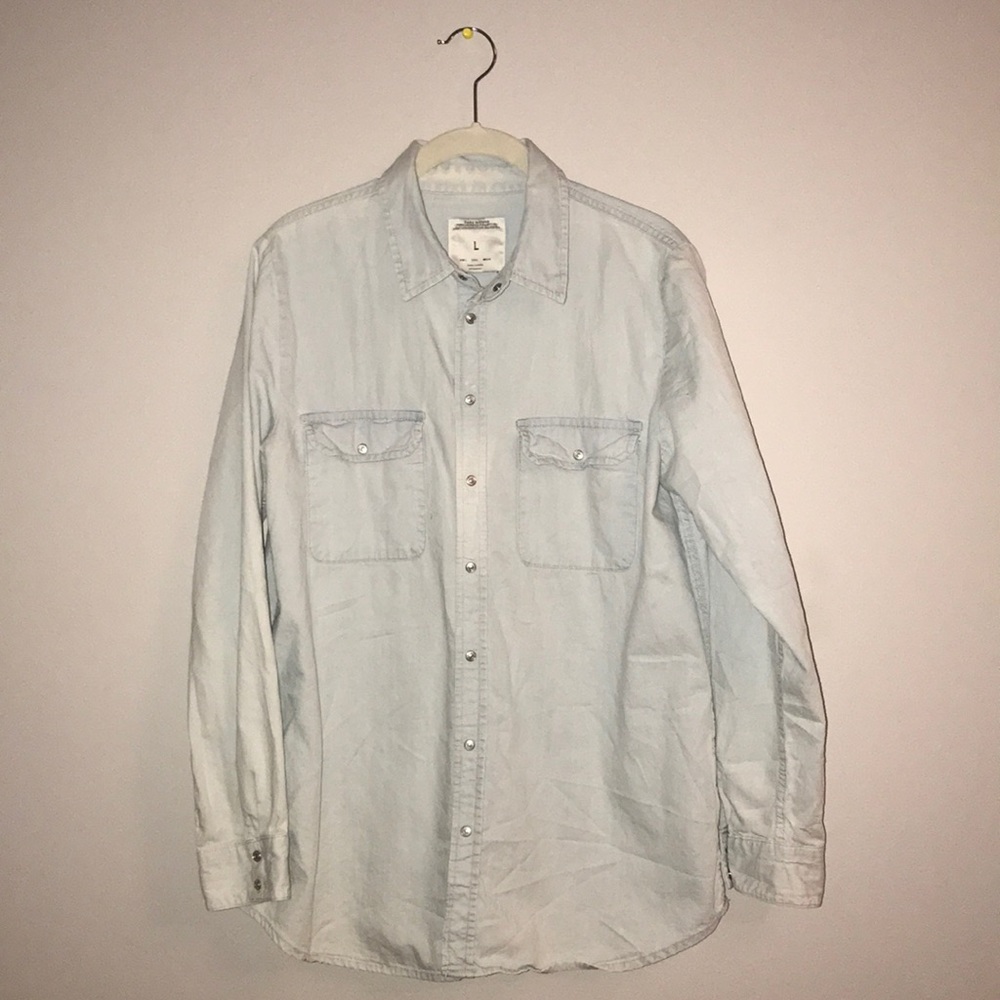 Zara Women Premium Denim Collection Button Down