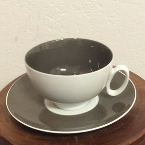 guy degrenne cup and saucer