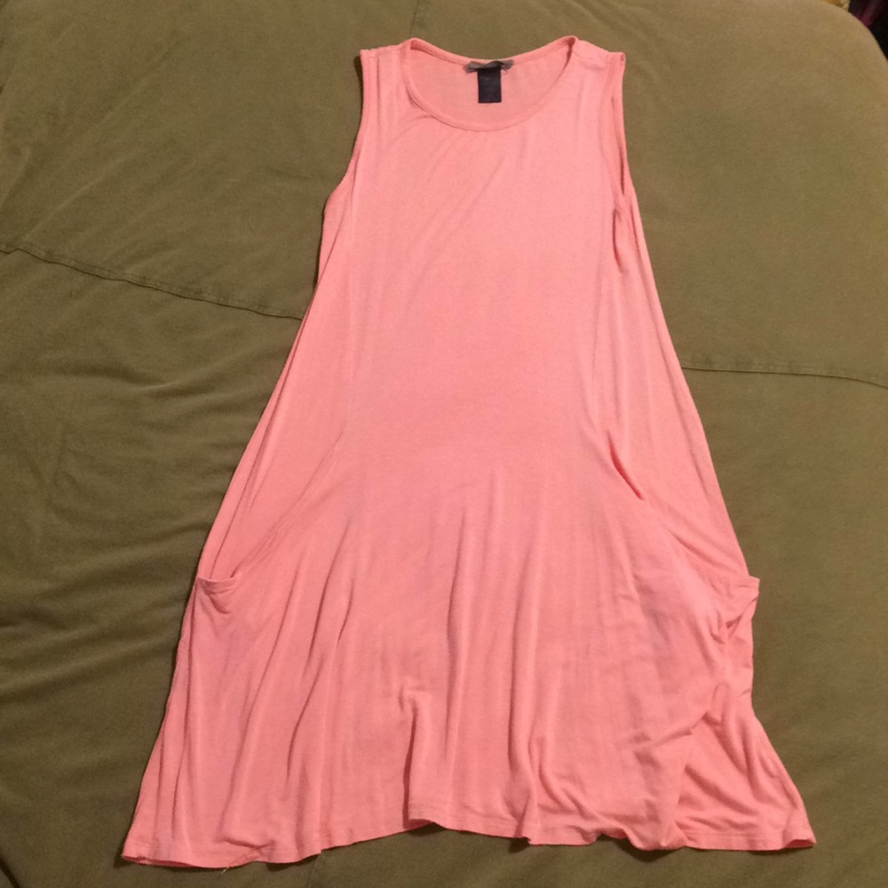 Salmon Casual Dress