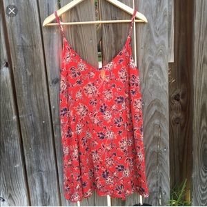 Urban Outfitters Ecote Red Floral Dress