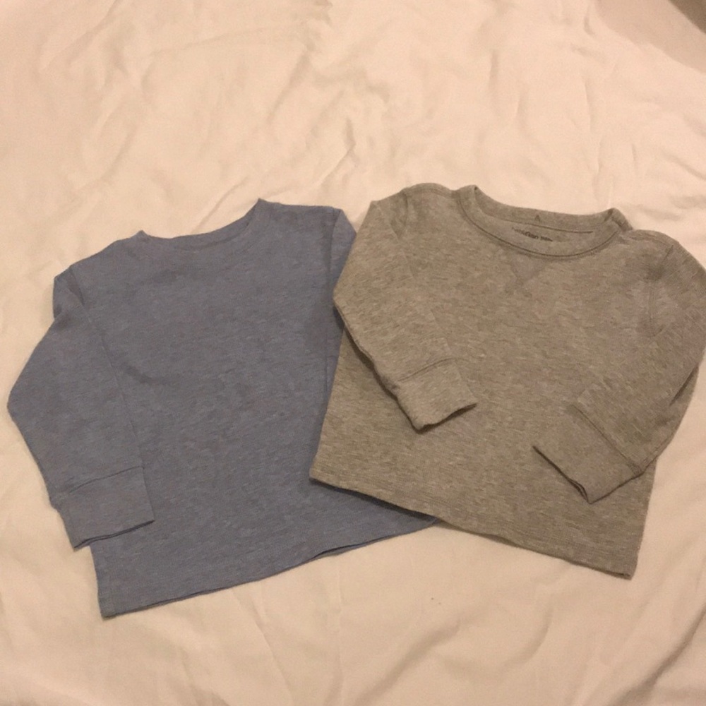 Gap thermal shirts 18-24 months