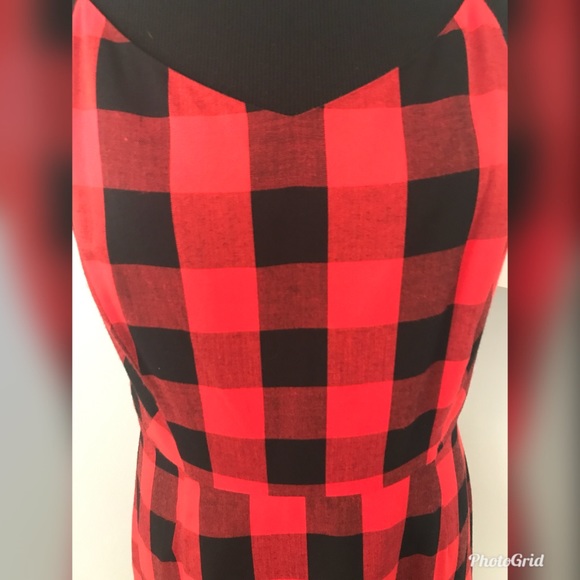 Buffalo Plaid Dress - Picture 2 of 6
