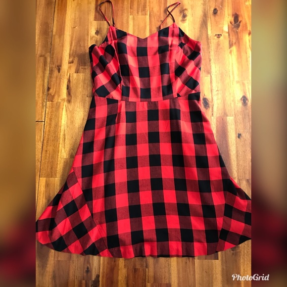 Buffalo Plaid Dress - Picture 4 of 6