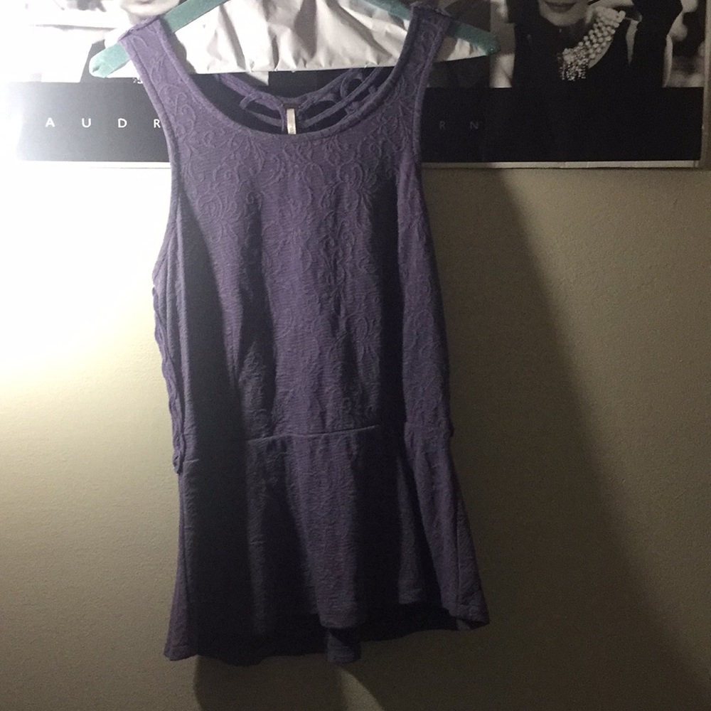 Free People Peplum Top