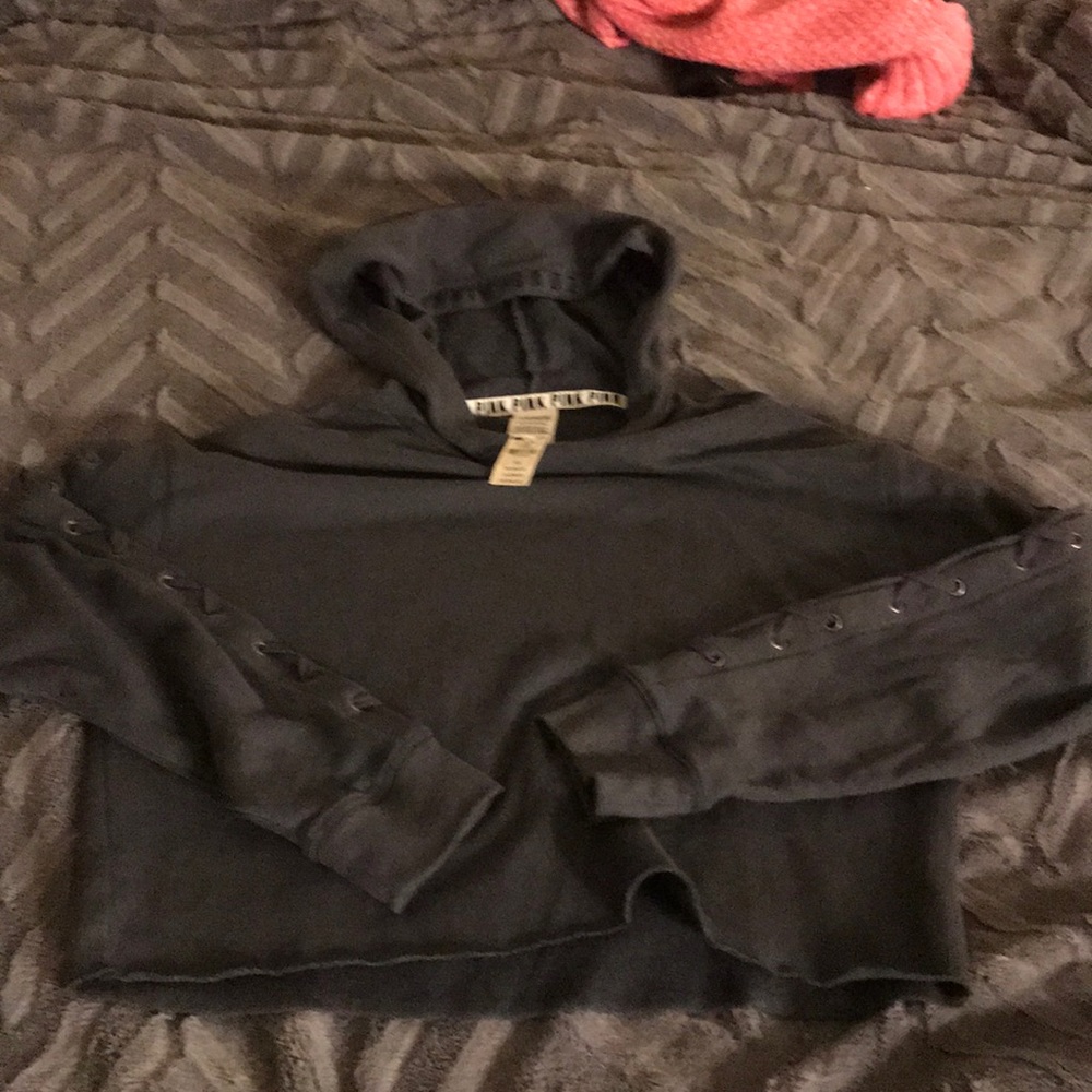 Victoria Secret Pink crop sweater