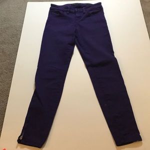 Guess purple jeans