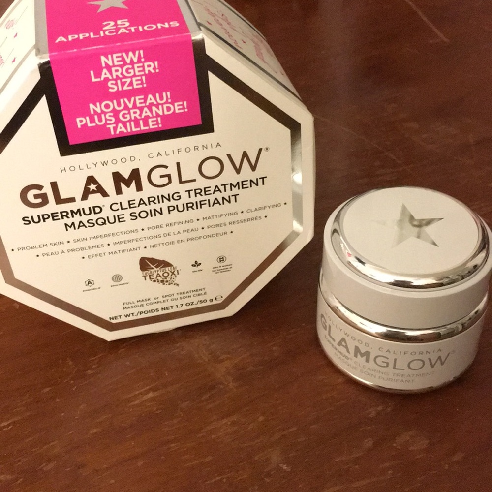 GlamGlow supermud clearing treatment mask