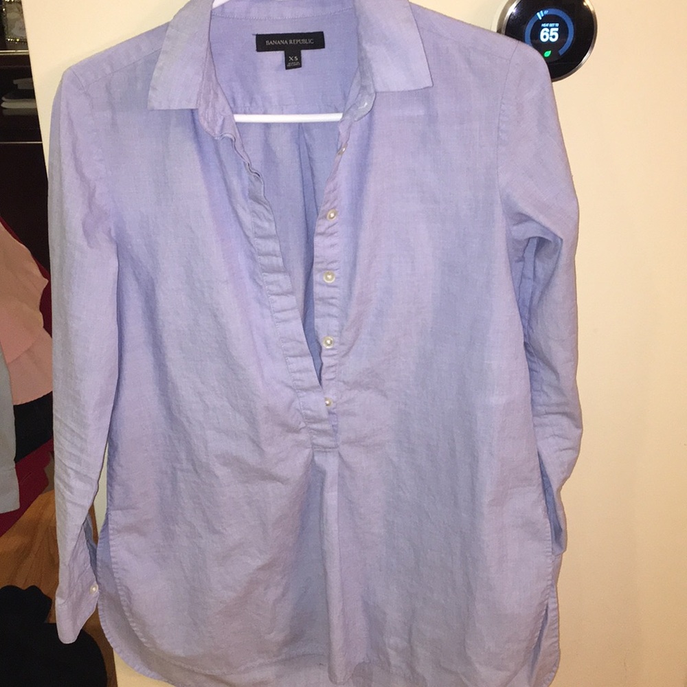 Banana republic boyfriend tunic - size XS