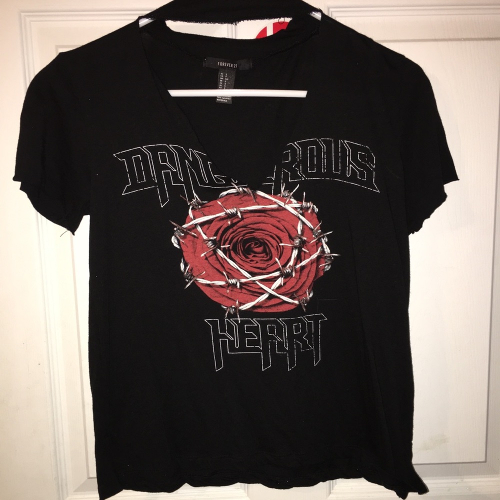 Distressed t-shirt