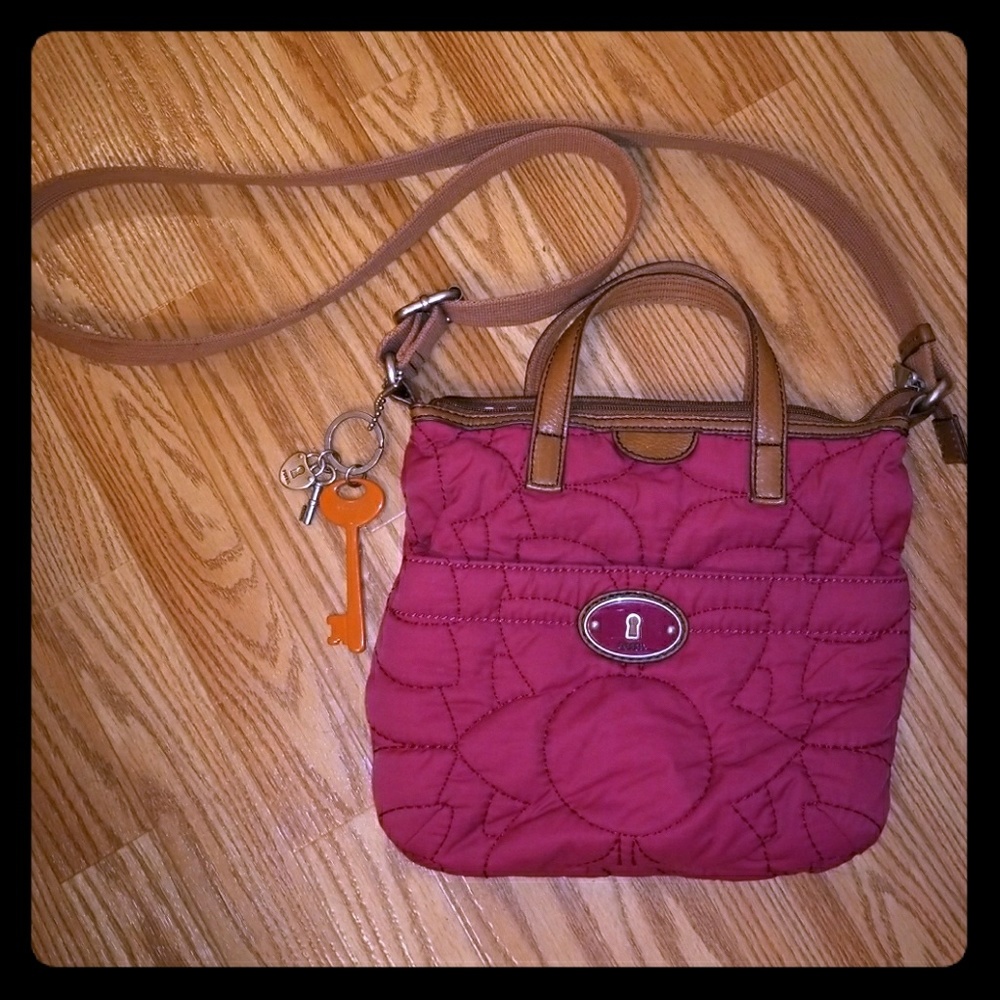 Fossil Key-Per Crossbody Purse
