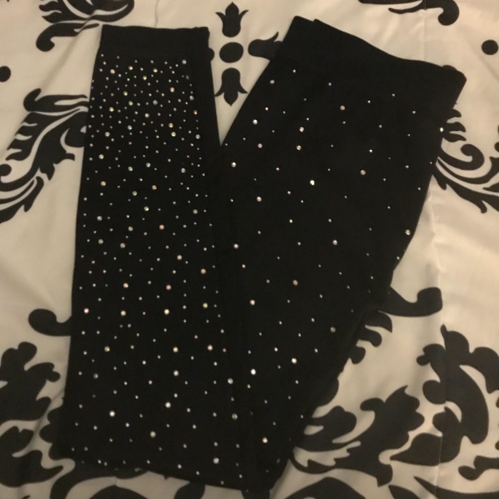 Bedazzled Leggings!! Size L/XL. 